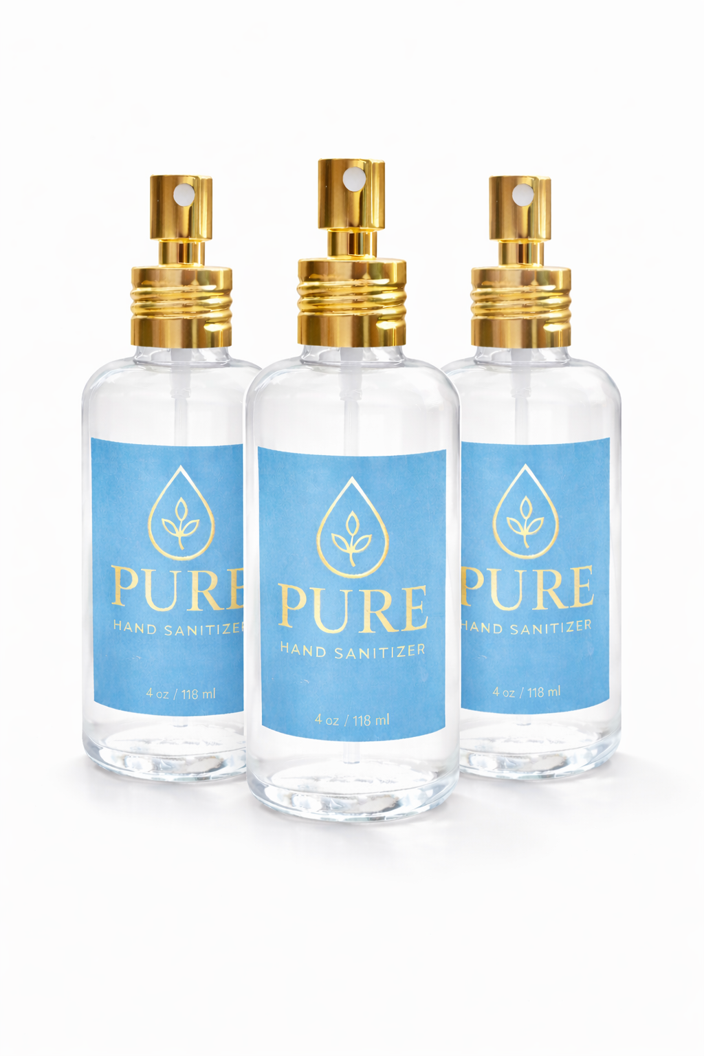 PURE Hand Sanitizer Trio | 3x4 oz